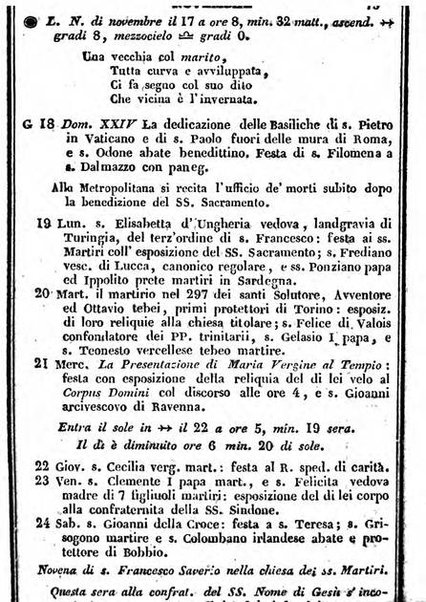 Il Palmaverde almanacco piemontese