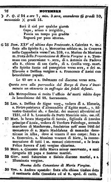 Il Palmaverde almanacco piemontese