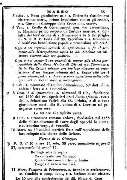 Il Palmaverde almanacco piemontese