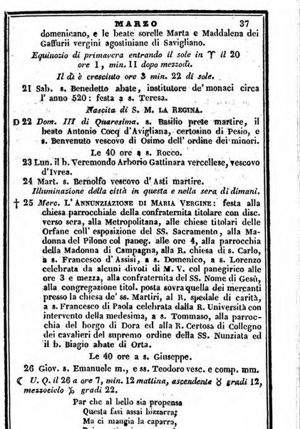 Il Palmaverde almanacco piemontese