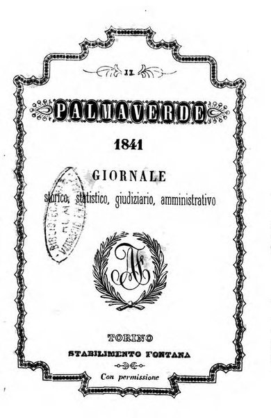 Il Palmaverde almanacco piemontese