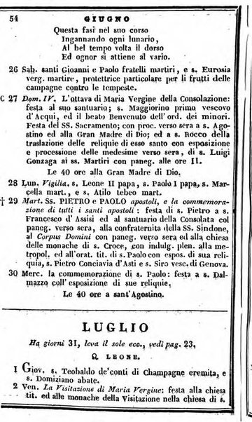 Il Palmaverde almanacco piemontese