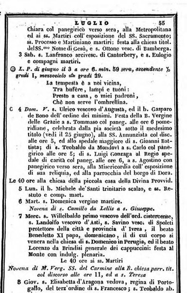 Il Palmaverde almanacco piemontese