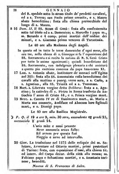 Il Palmaverde almanacco piemontese