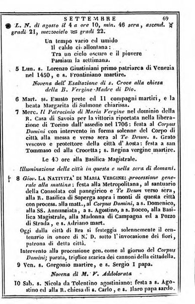 Il Palmaverde almanacco piemontese