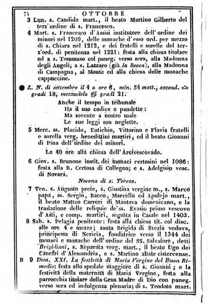 Il Palmaverde almanacco piemontese