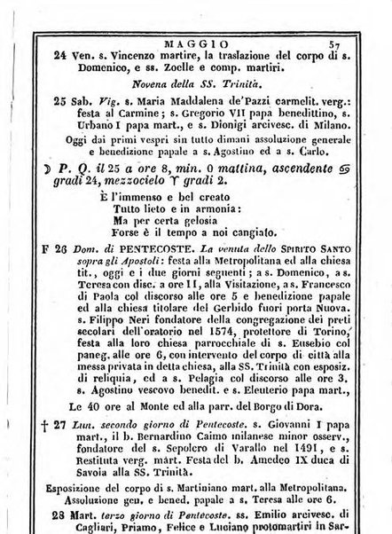 Il Palmaverde almanacco piemontese