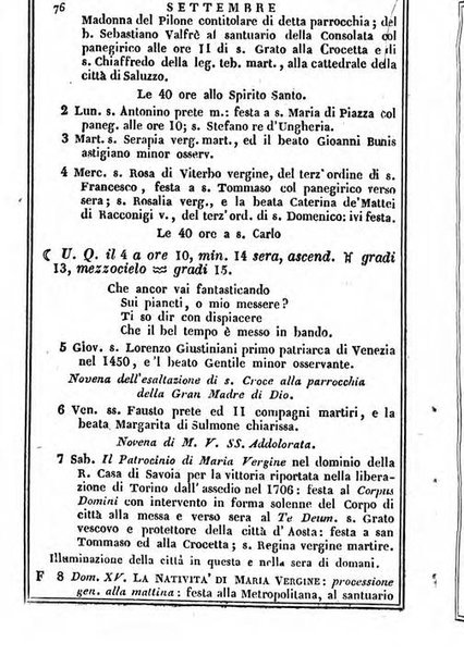 Il Palmaverde almanacco piemontese