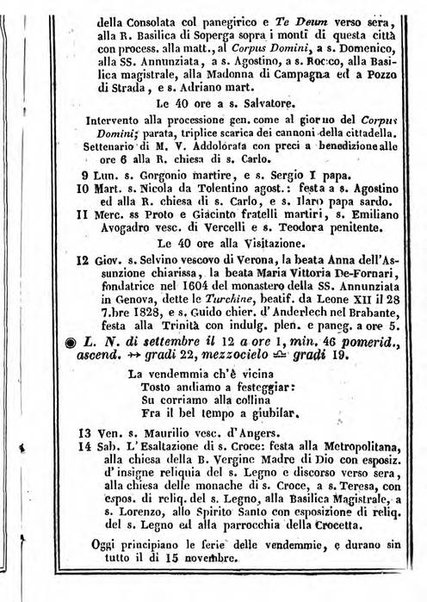 Il Palmaverde almanacco piemontese