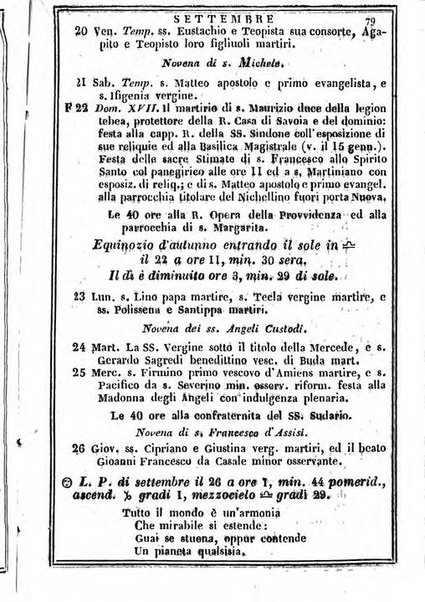 Il Palmaverde almanacco piemontese