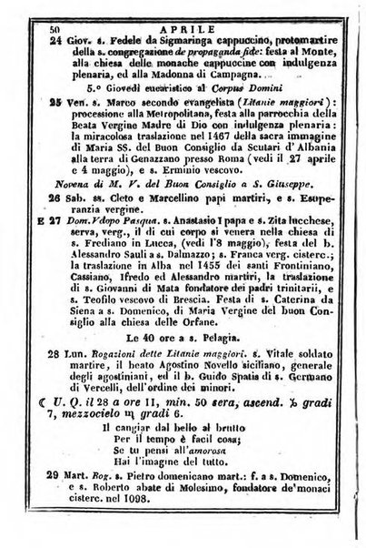 Il Palmaverde almanacco piemontese