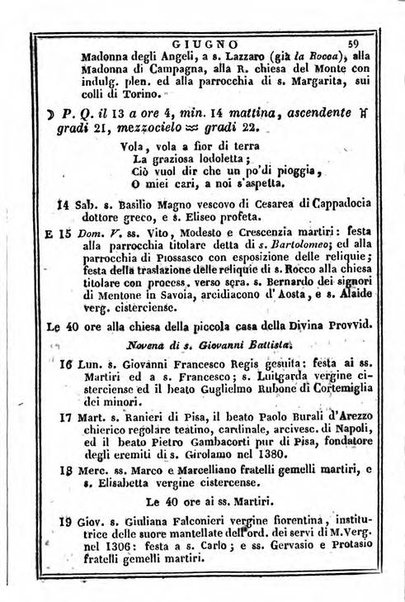 Il Palmaverde almanacco piemontese