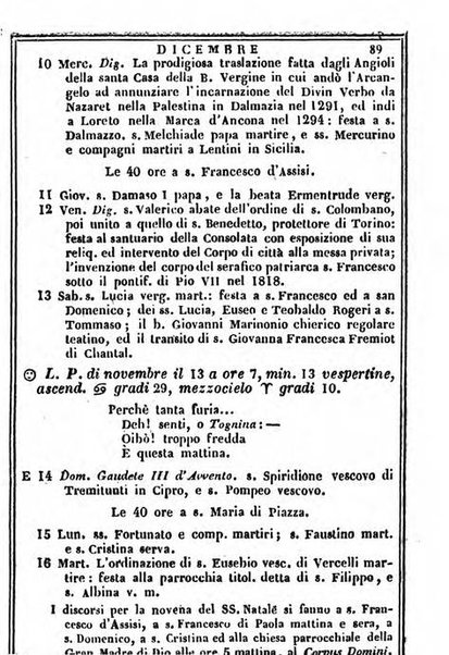 Il Palmaverde almanacco piemontese