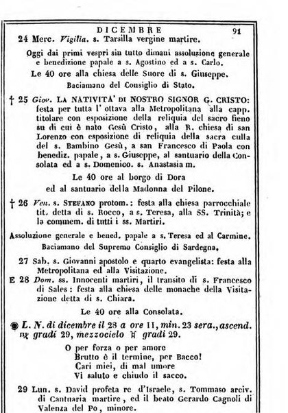 Il Palmaverde almanacco piemontese