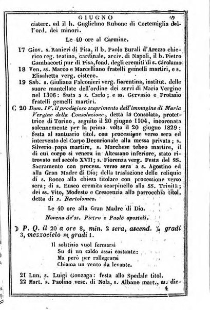 Il Palmaverde almanacco piemontese