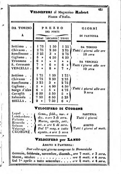 Il Palmaverde almanacco piemontese