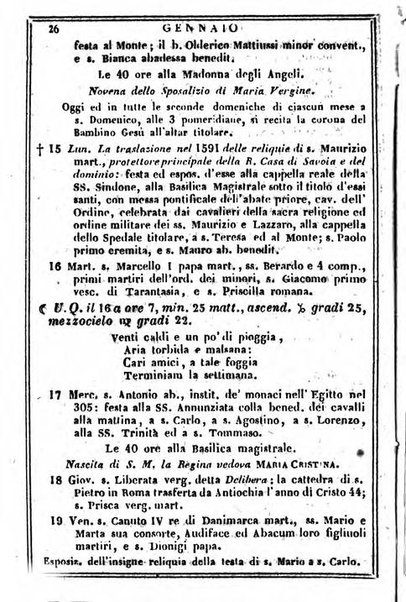 Il Palmaverde almanacco piemontese