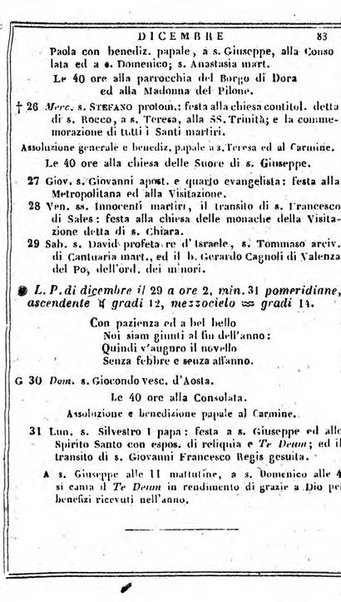 Il Palmaverde almanacco piemontese