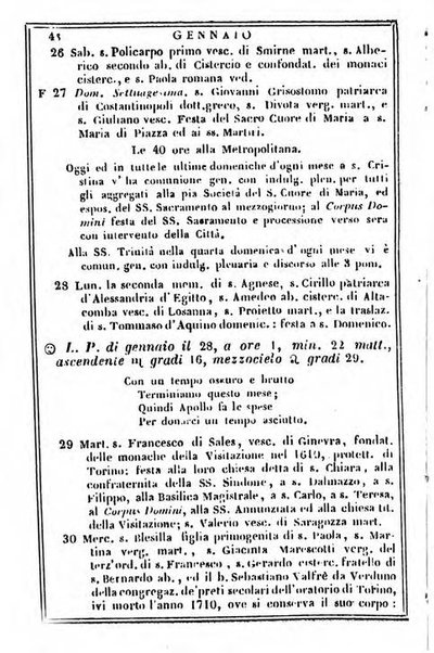 Il Palmaverde almanacco piemontese