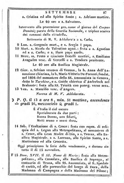 Il Palmaverde almanacco piemontese