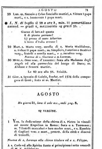 Il Palmaverde almanacco piemontese