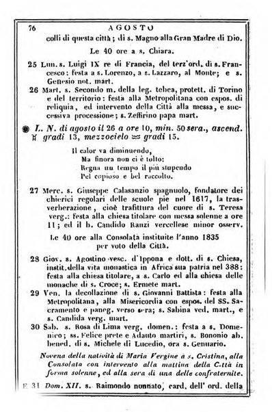 Il Palmaverde almanacco piemontese