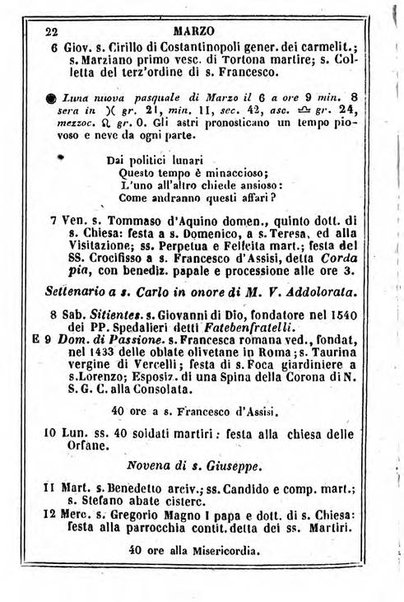 Il Palmaverde almanacco piemontese