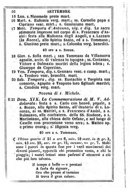 Il Palmaverde almanacco piemontese