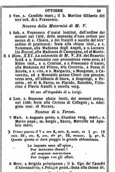 Il Palmaverde almanacco piemontese