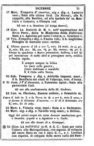 Il Palmaverde almanacco piemontese