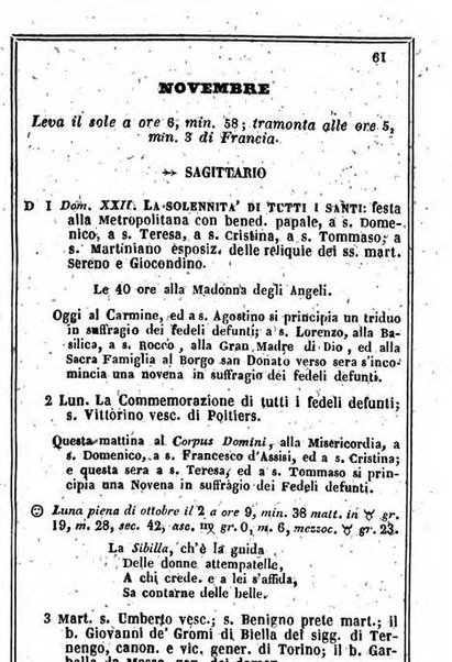 Il Palmaverde almanacco piemontese