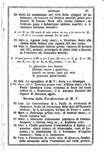 Il Palmaverde almanacco piemontese