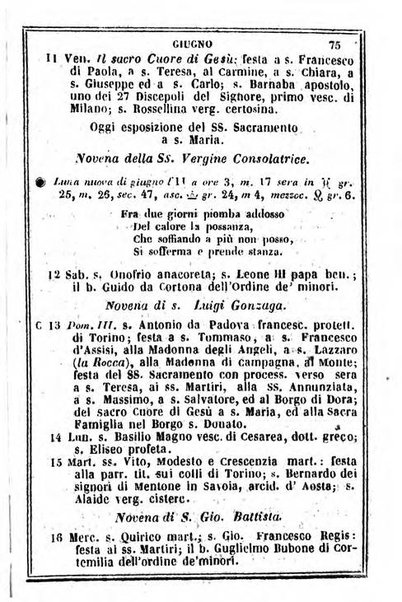 Il Palmaverde almanacco piemontese