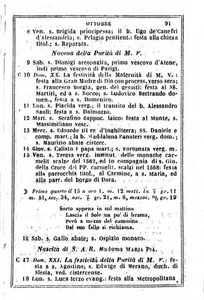 Il Palmaverde almanacco piemontese