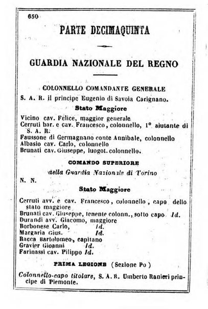 Il Palmaverde almanacco piemontese