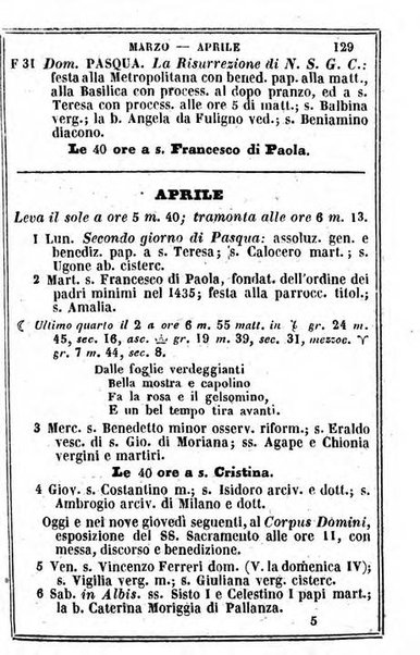 Il Palmaverde almanacco piemontese