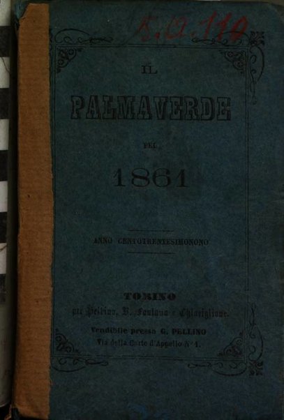 Il Palmaverde almanacco piemontese