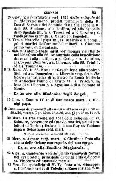 Il Palmaverde almanacco piemontese