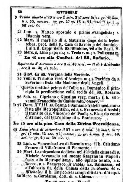 Il Palmaverde almanacco piemontese