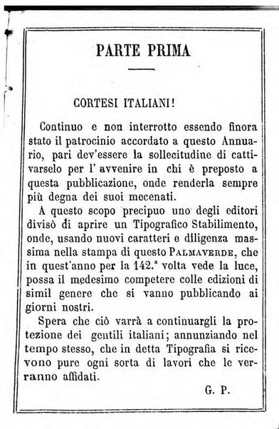 Il Palmaverde almanacco piemontese