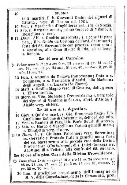 Il Palmaverde almanacco piemontese