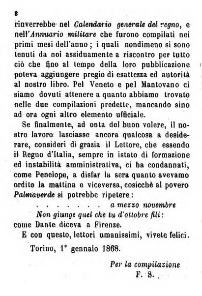 Il Palmaverde almanacco piemontese