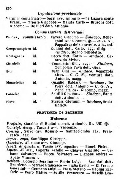 Il Palmaverde almanacco piemontese