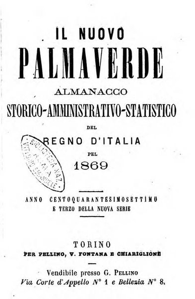 Il Palmaverde almanacco piemontese