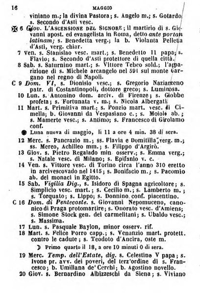 Il Palmaverde almanacco piemontese