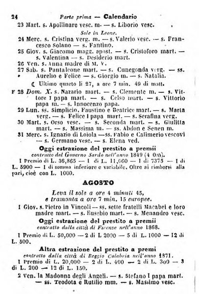 Il Palmaverde almanacco piemontese