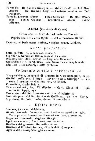 Il Palmaverde almanacco piemontese