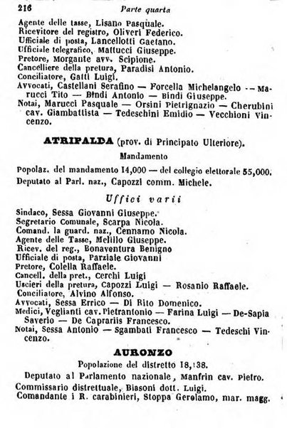 Il Palmaverde almanacco piemontese