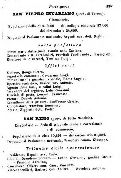 Il Palmaverde almanacco piemontese