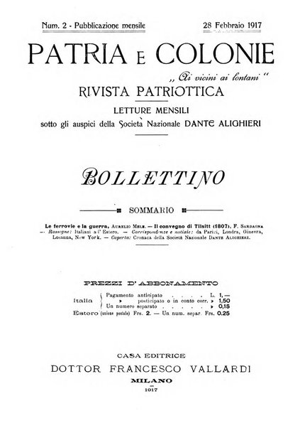 Patria e colonie